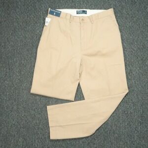 Polo Ralph Lauren Pants Men 34x30 Khaki Tan Prospect Classic Fit Chino NWT